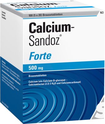 CALCIUM SANDOZ forte Brausetabletten