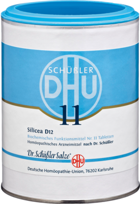 BIOCHEMIE DHU 11 Silicea D 12 Tabletten