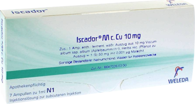 ISCADOR M c.Cu 10 mg Injektionslösung