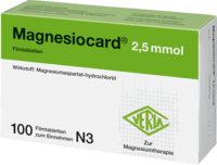 MAGNESIOCARD 2,5 mmol Filmtabletten