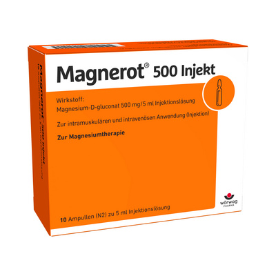 MAGNEROT 500 Injekt Ampullen