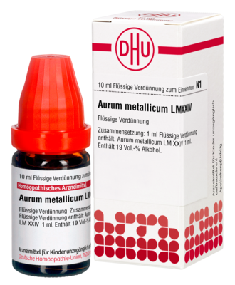 AURUM METALLICUM LM XXIV Dilution