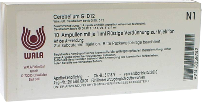 CEREBELLUM GL D 12 Ampullen