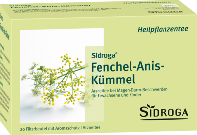 SIDROGA Fenchel Anis Kümmel Tee Filterbeutel