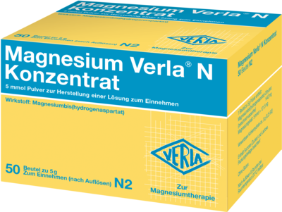 MAGNESIUM VERLA N Konzentrat Plv.z.H.e.L.z.Einn.