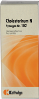 SYNERGON KOMPLEX 102 Cholesterinum N Tropfen