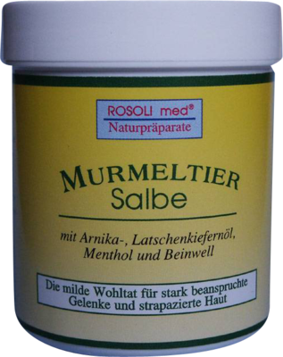 ROSOLIMED MURMELTIERSALBE