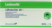 LEUKOSILK 1,25 cmx5 m