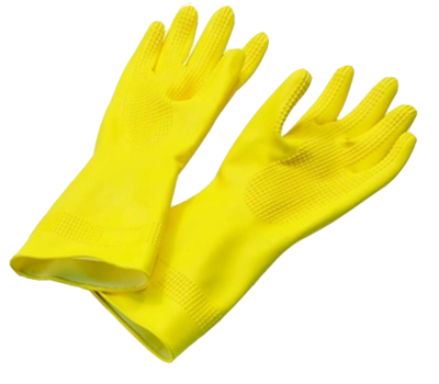 HANDSCHUHE Gummi mittel