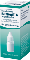 BERBERIL N Augentropfen