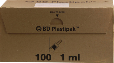 BD PLASTIPAK Tuberkulinspr.1 ml o.Kanüle