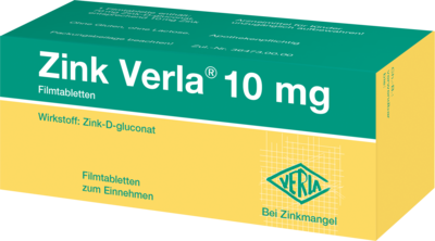 ZINK VERLA 10 mg Filmtabletten