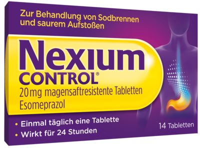 NEXIUM Control 20 mg magensaftresistente Tabletten