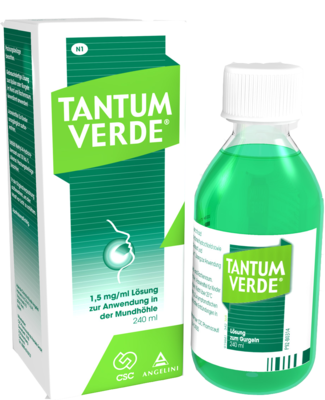 TANTUM VERDE 1,5 mg/ml Lösung z.Anw.i.d.Mundhöhle