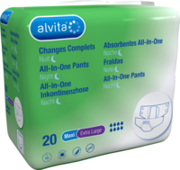 ALVITA All-in-One Inkontinenzhose maxi xl Nacht