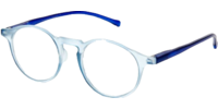 LETTORI Classic town Lesebrille 2,0 matt hellblau