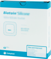 BIATAIN Silicone Schaumverband 12,5x12,5 cm