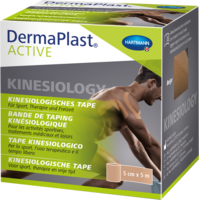 DERMAPLAST Active Kinesiology Tape 5 cmx5 m beige