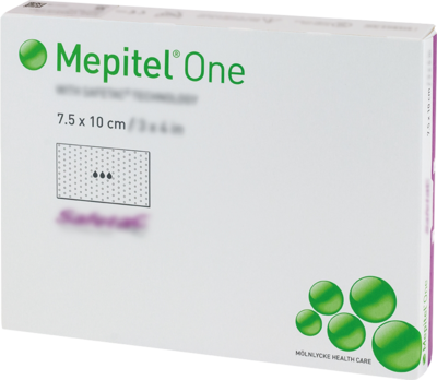 MEPITEL One 7,5x10 cm Silikon Netzverband