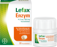 LEFAX Enzym Kautabletten