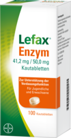 LEFAX Enzym Kautabletten