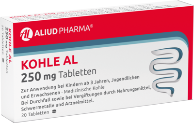 KOHLE AL 250 mg Tabletten