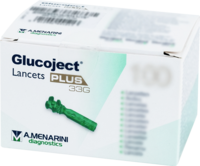 GLUCOJECT Lancets PLUS 33 G