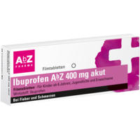 IBUPROFEN AbZ 400 mg akut Filmtabletten